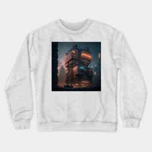 In the wastelands : Rusty Hotel Crewneck Sweatshirt